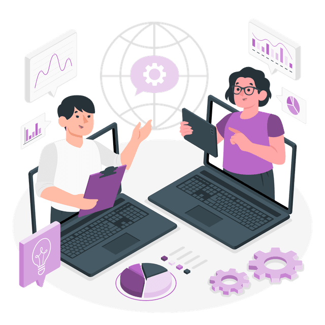 personal data analysis icon